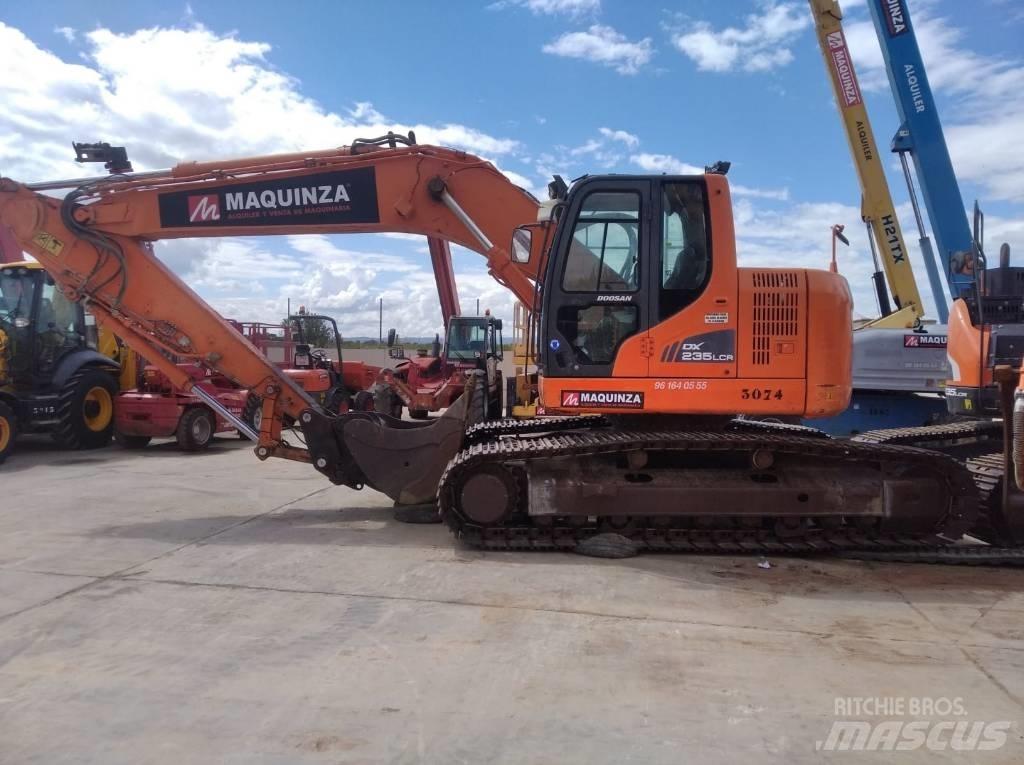 Doosan DX 235 LCR Gravemaskiner på larvebånd
