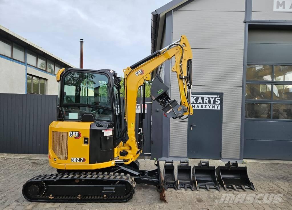 CAT 302.7 CR Minigravemaskiner
