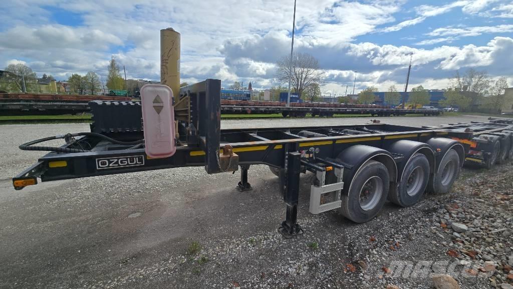  ÖZGUL GA08 EBS-E Anhænger med containerramme