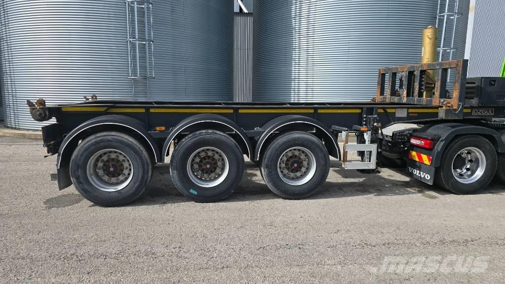  ÖZGUL GA08 EBS-E Anhænger med containerramme