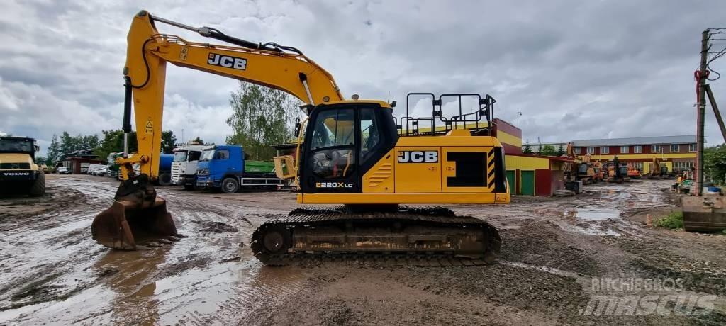 JCB 220X LC Gravemaskiner på larvebånd
