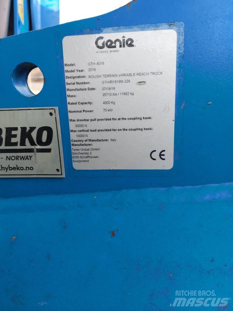 Genie GTH 4018 Teleskoplæssere