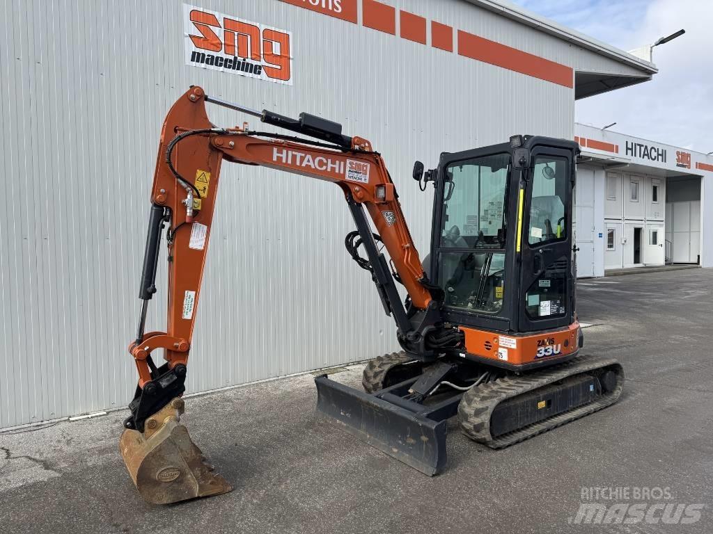 Hitachi ZX 33 U-6 Minigravemaskiner