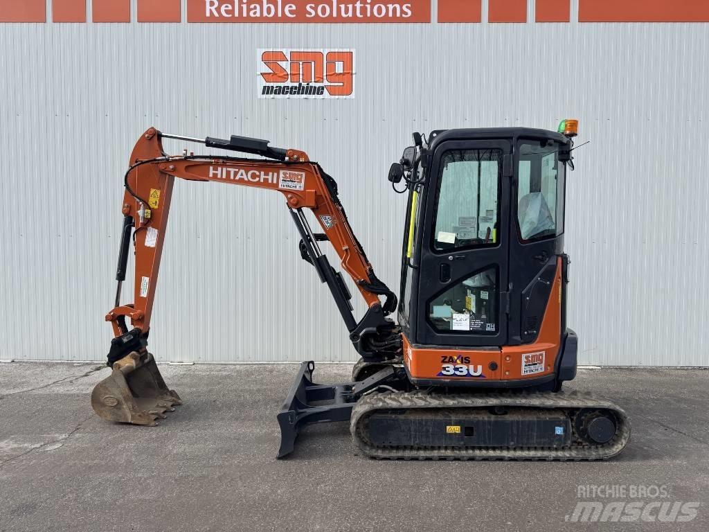 Hitachi ZX 33 U-6 Minigravemaskiner