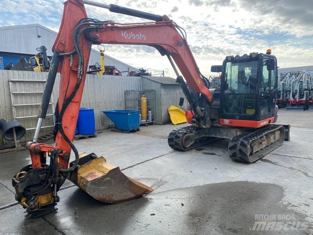 Kubota KX 080-4 Midi-gravemaskiner 7t - 12t