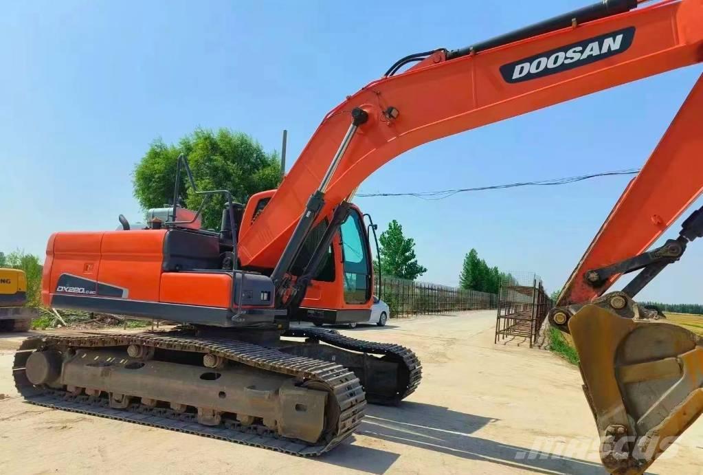 Doosan DX 200 Gravemaskiner på larvebånd