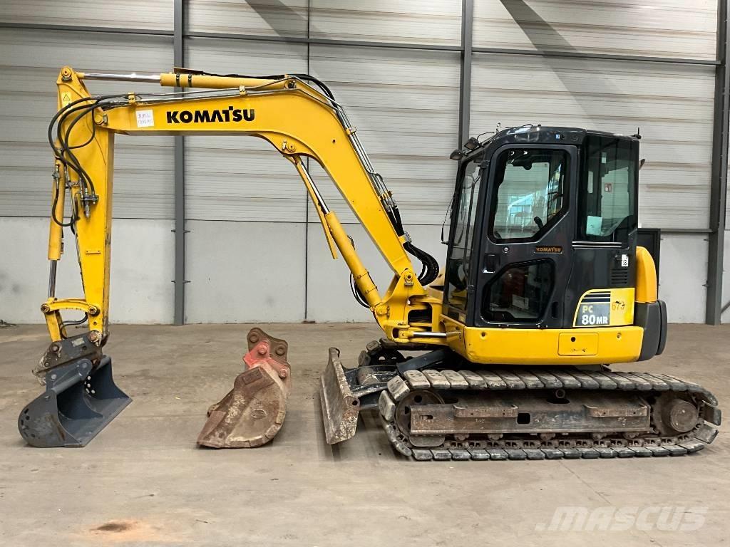 Komatsu PC 80 MR-3 Midi-gravemaskiner 7t - 12t