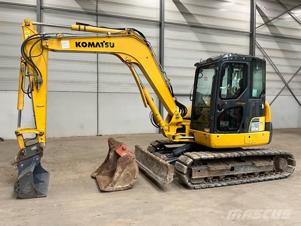 Komatsu PC 80 MR-3 Midi-gravemaskiner 7t - 12t