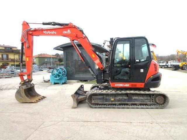 Kubota KX 080-4a2 Gravemaskiner på larvebånd