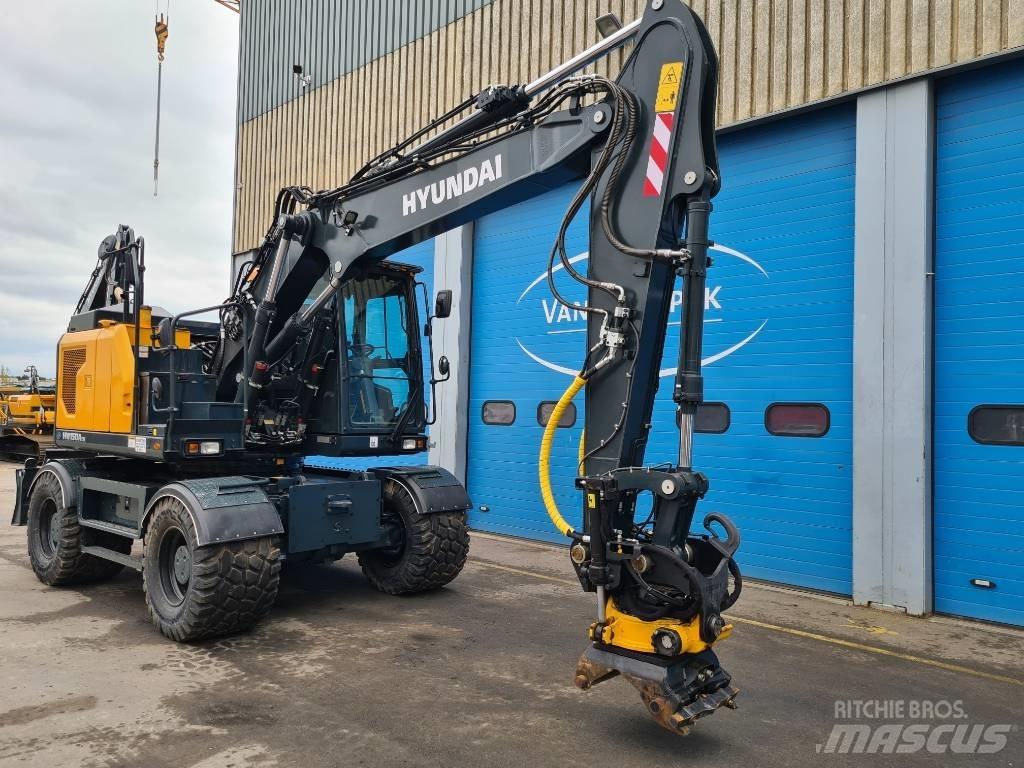 Hyundai HW150ACR Gravemaskiner på hjul