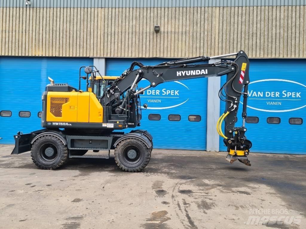 Hyundai HW150ACR Gravemaskiner på hjul