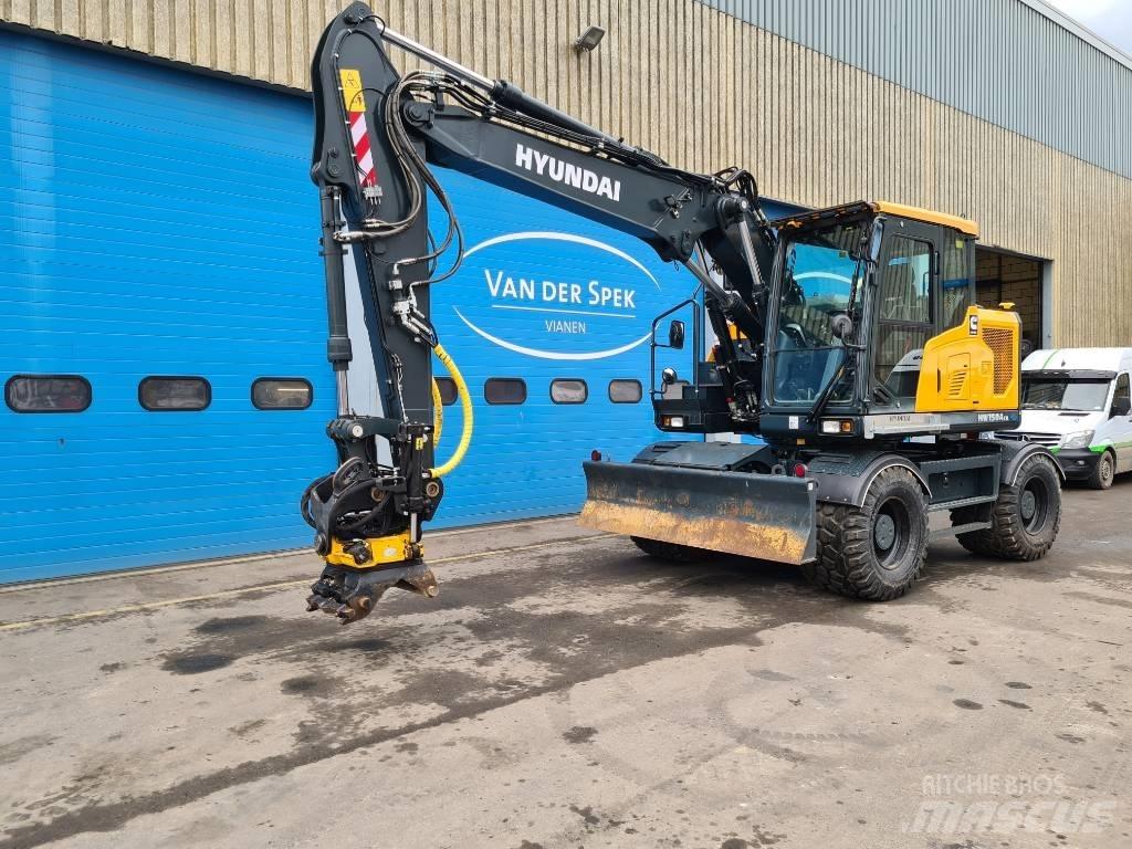 Hyundai HW150ACR Gravemaskiner på hjul