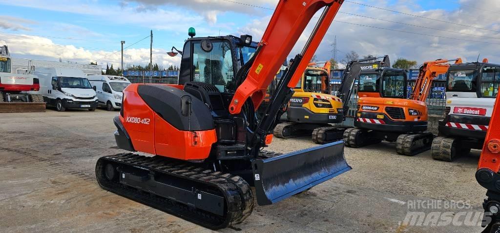 Kubota KX 080-4 Midi-gravemaskiner 7t - 12t
