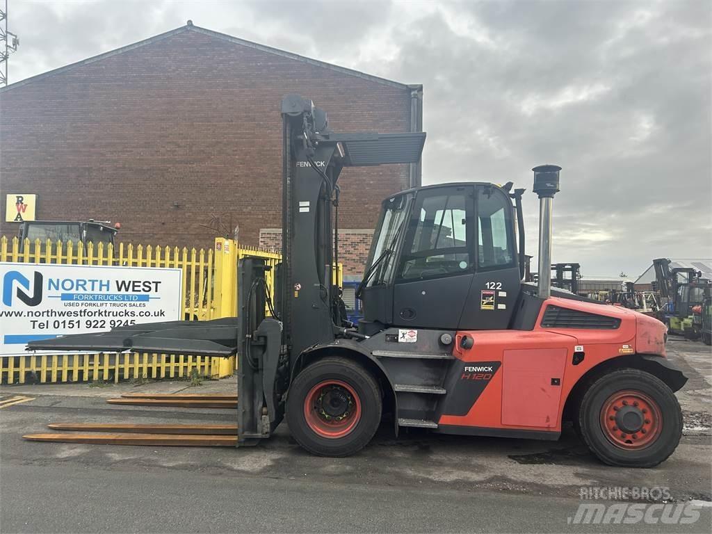 Linde H120 Diesel gaffeltrucks