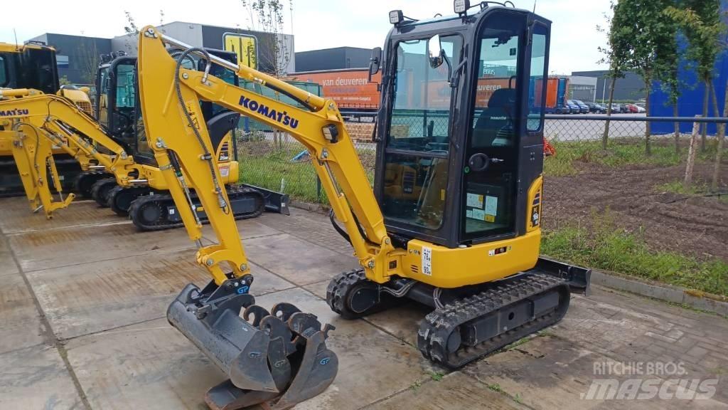 Komatsu PC16R-3HS Minigravemaskiner