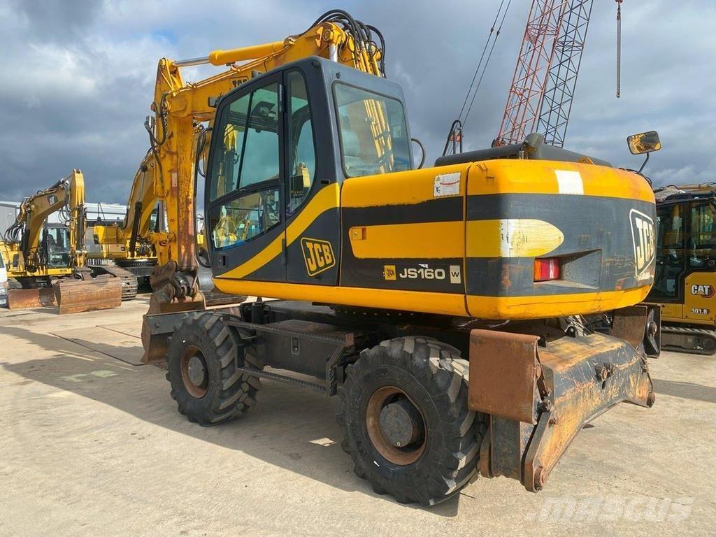 JCB JS160W NVT Gravemaskiner på hjul