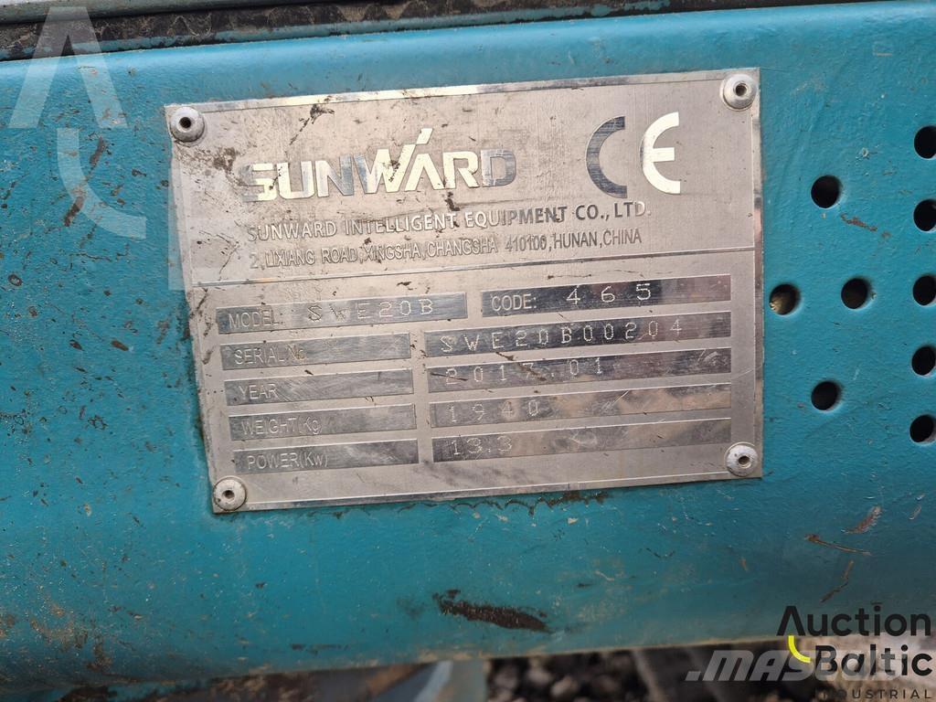 Sunward SWE20B Minigravemaskiner