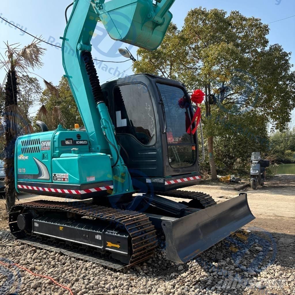 Kobelco SK75 Gravemaskiner på larvebånd