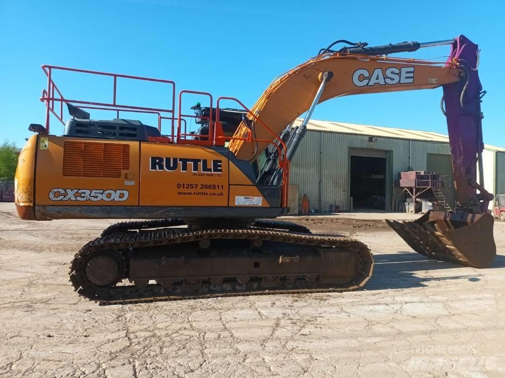 CASE CX350D Gravemaskiner på larvebånd
