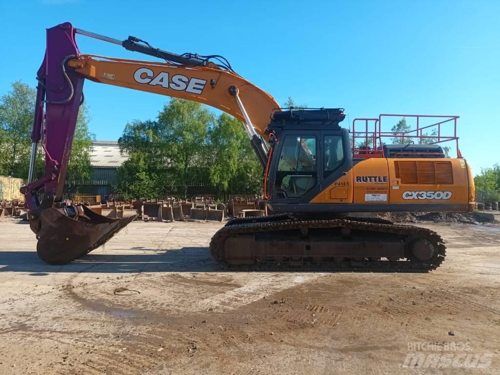 CASE CX350D Gravemaskiner på larvebånd