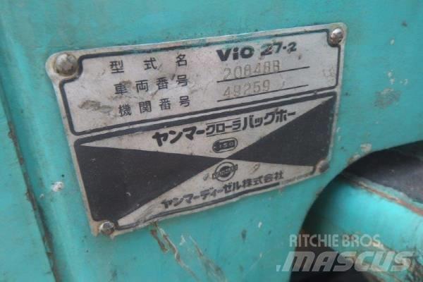 Yanmar VIO27-2 Minigravemaskiner