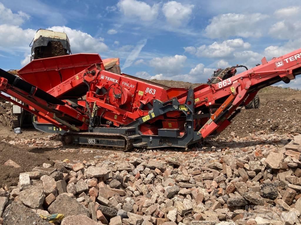 Terex Finlay 863 Mobile sorterværker