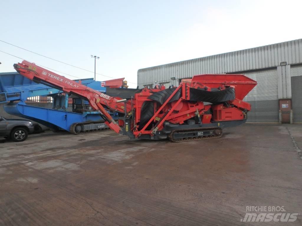 Terex Finlay 863 Mobile sorterværker