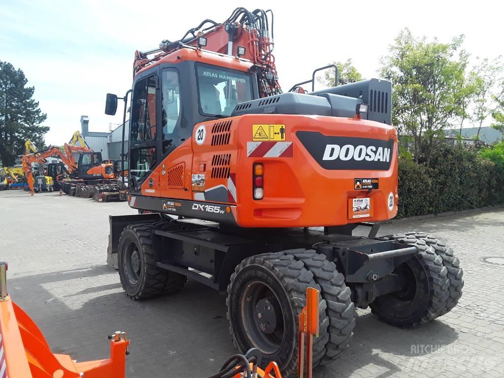 Doosan DX 165 W-5 Gravemaskiner på hjul