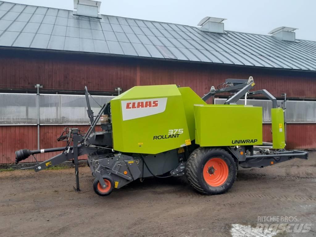 CLAAS 375 Uniwrap Rundballe-pressere