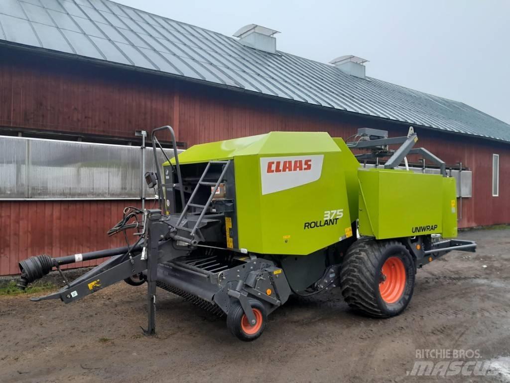 CLAAS 375 Uniwrap Rundballe-pressere