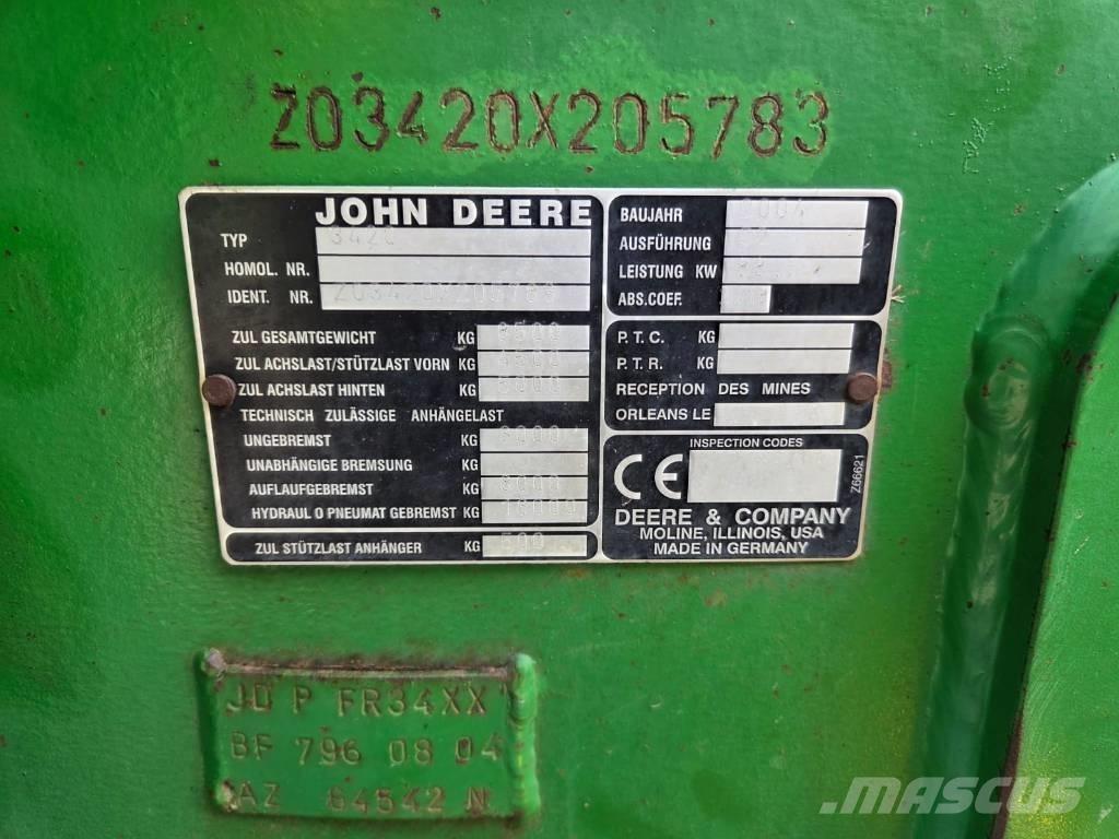 John Deere 3420 Teleskoplæssere til landbrug
