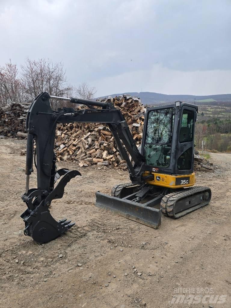 DEERE 35G Minigravemaskiner
