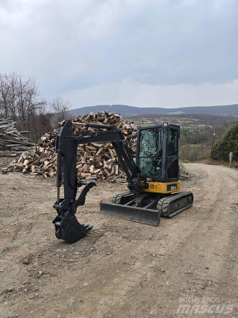 DEERE 35G Minigravemaskiner