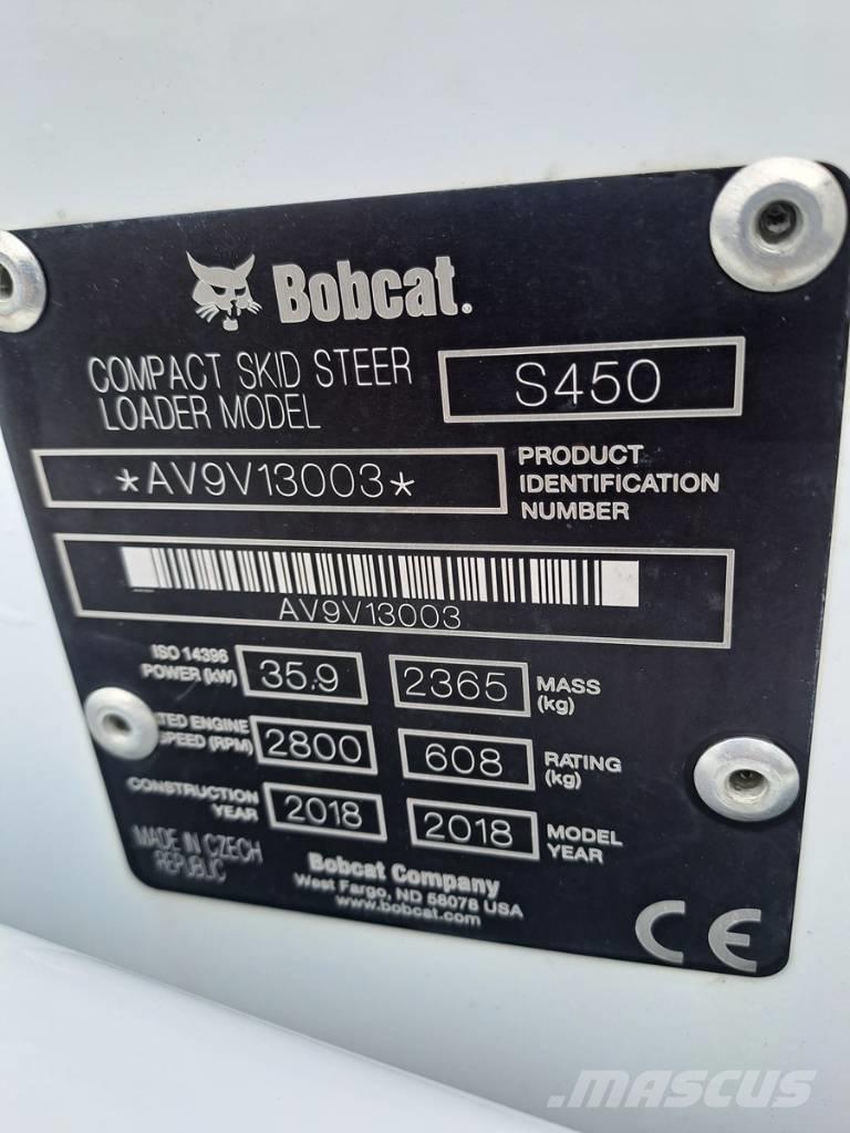 Bobcat S 450 Minilæsser - skridstyret