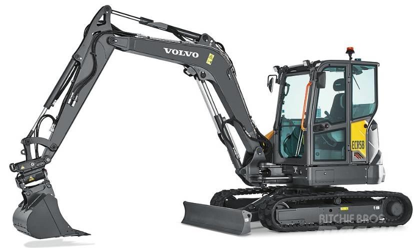 Volvo ECR58F NY/NEW Minigravemaskiner