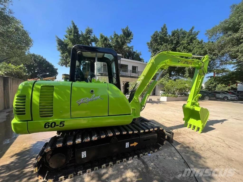 Hyundai R60-5 Gravemaskiner på larvebånd
