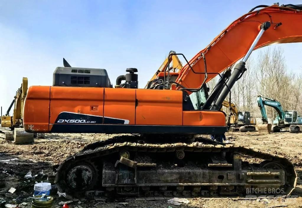 Doosan DX 500 LC Gravemaskiner på larvebånd