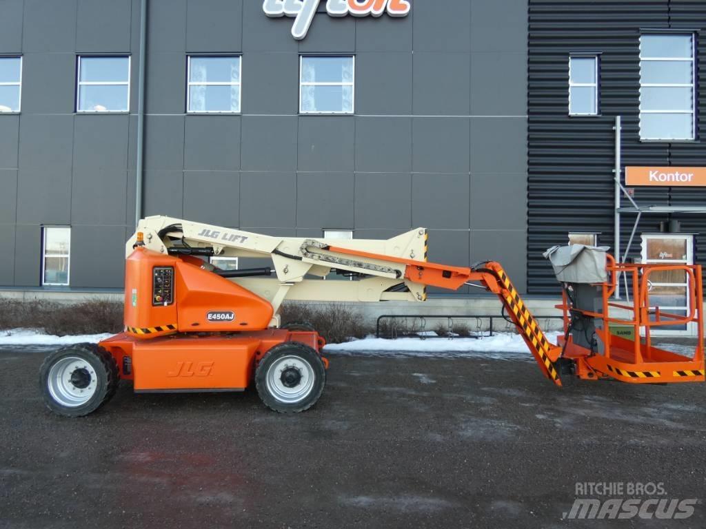 JLG E 450AJ  Bomlift Bomlifte med knækarm