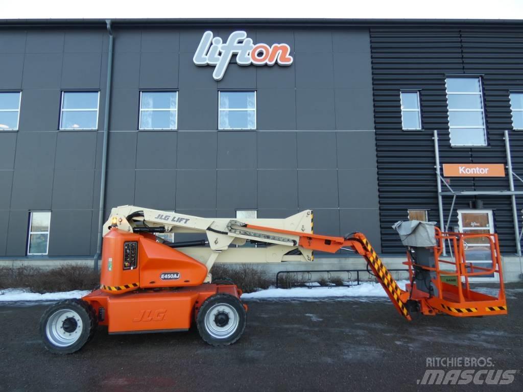 JLG E 450AJ  Bomlift Bomlifte med knækarm