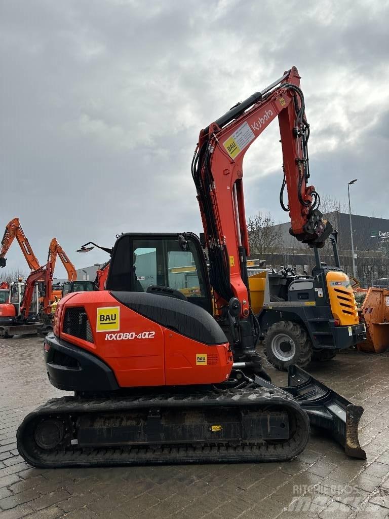 Kubota KX 080-4 Midi-gravemaskiner 7t - 12t