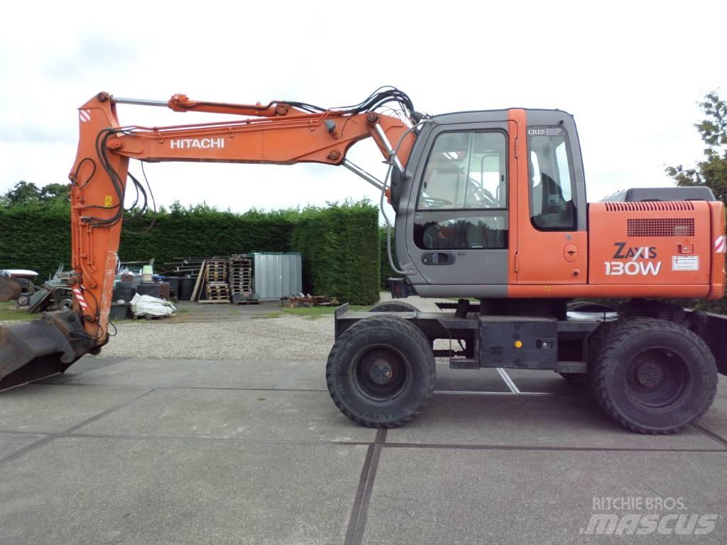 Hitachi ZX 130 W Gravemaskiner på hjul