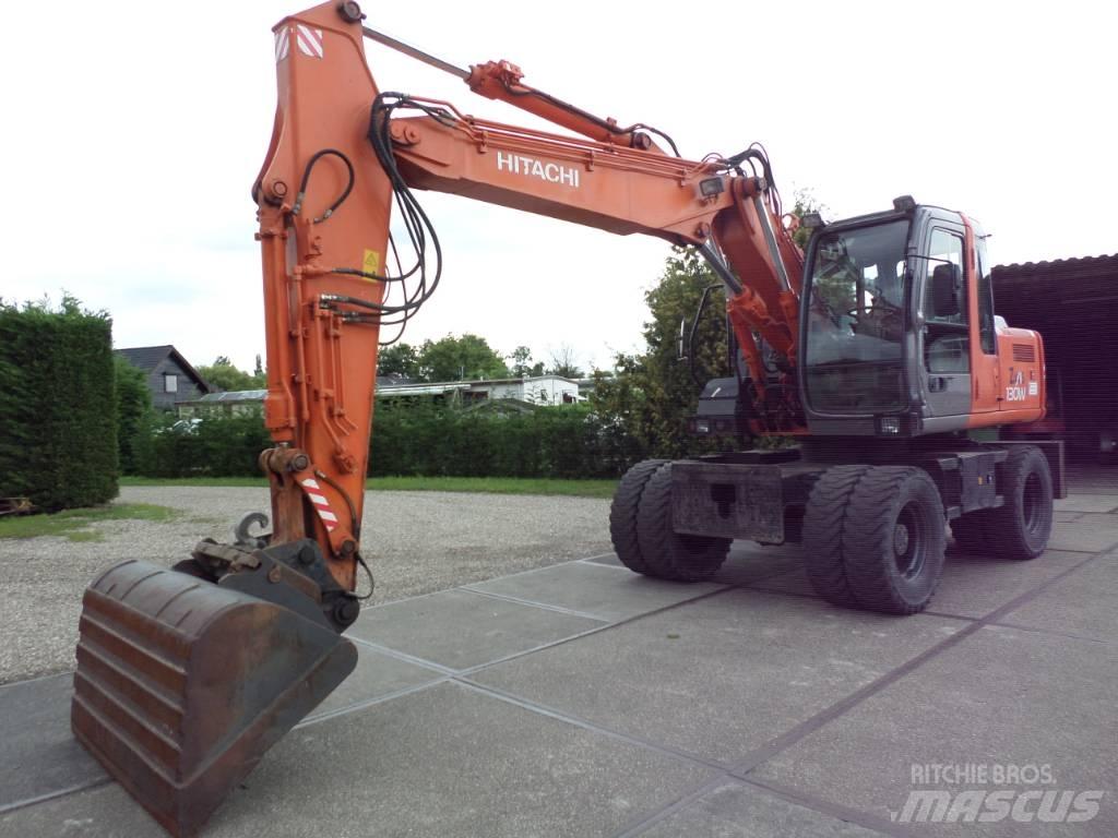 Hitachi ZX 130 W Gravemaskiner på hjul