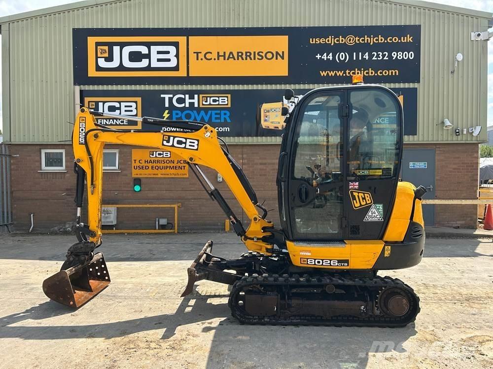 JCB 8026 Minigravemaskiner