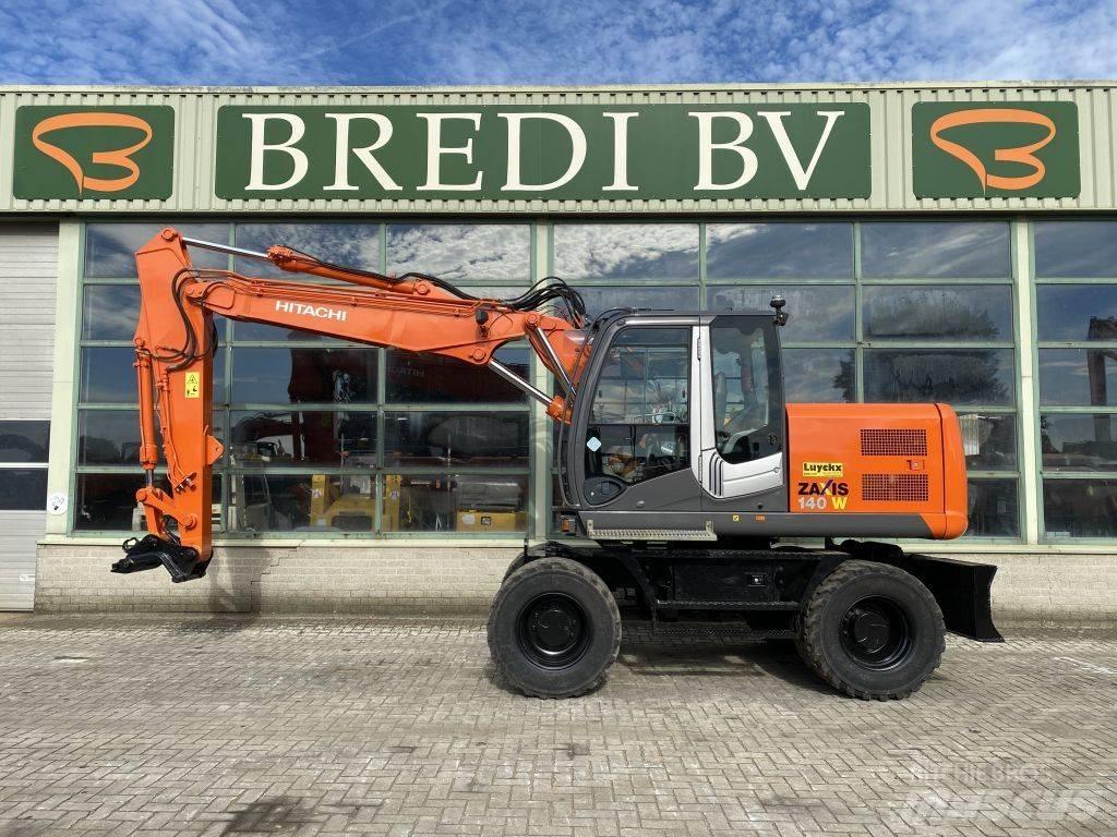 Hitachi ZX 140 W-3 Gravemaskiner på hjul
