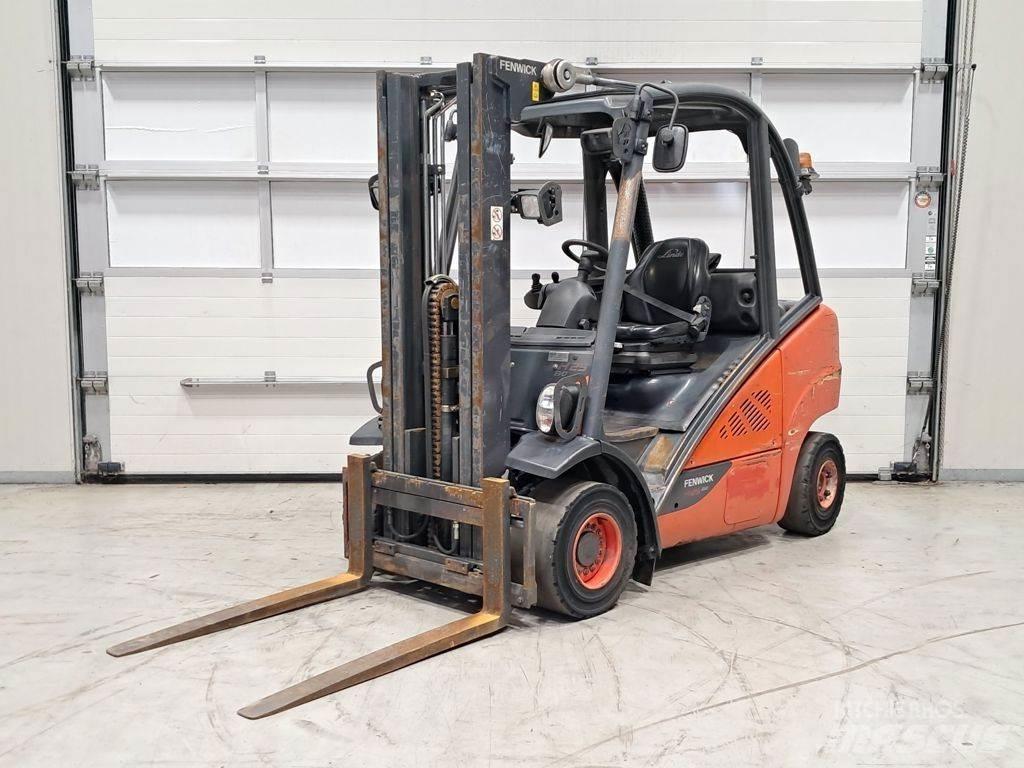 Linde H25D-02 Diesel gaffeltrucks