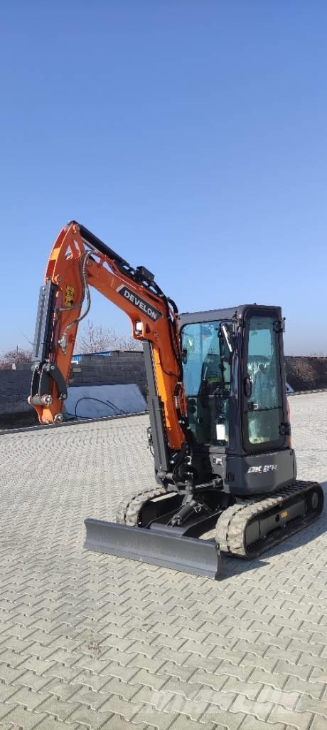 Develon DX 27 Z-7 Minigravemaskiner