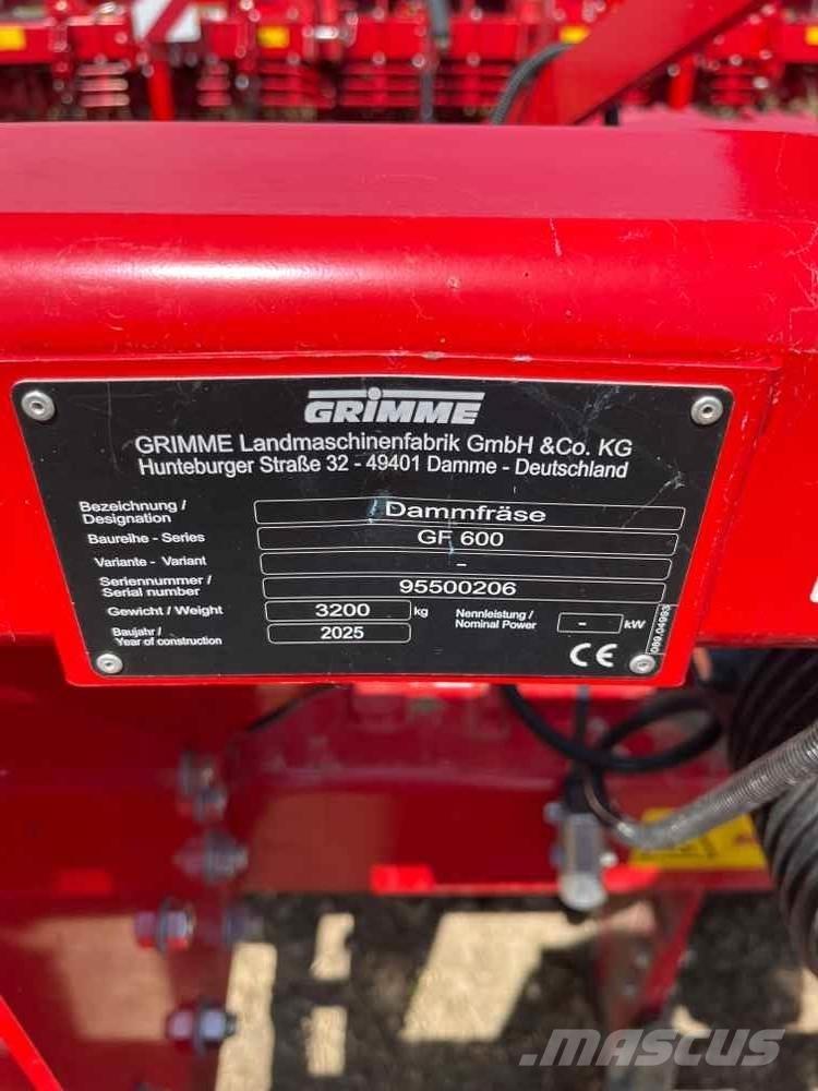 Grimme GF 600 Kartoffelmaskiner - Andet udstyr