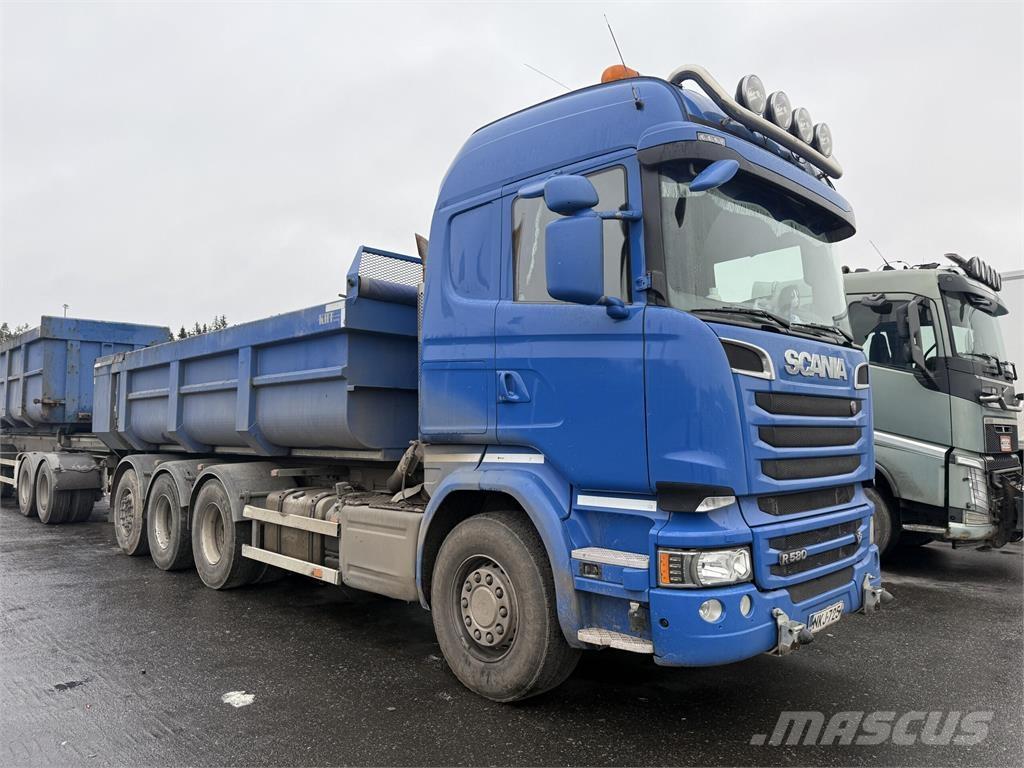 Scania R580 Lastbiler med tip