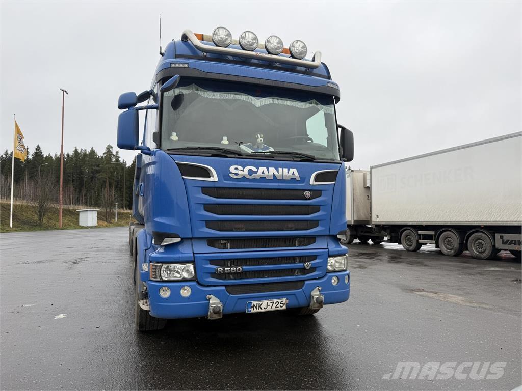 Scania R580 Lastbiler med tip