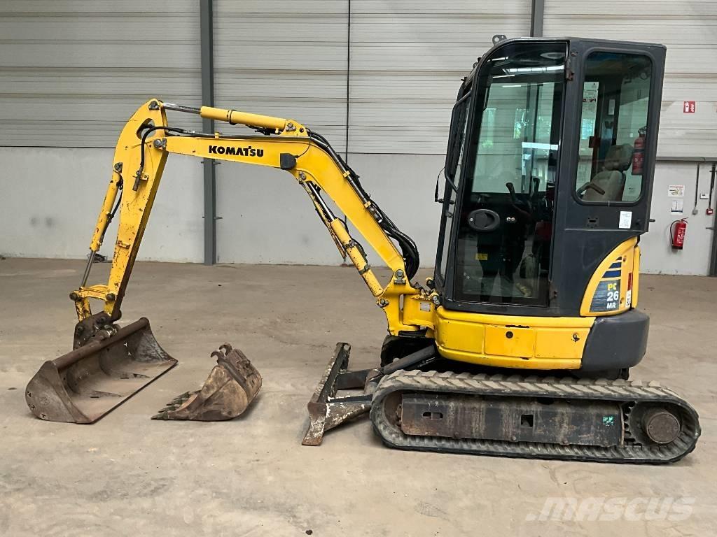 Komatsu PC 26 MR-3 Minigravemaskiner